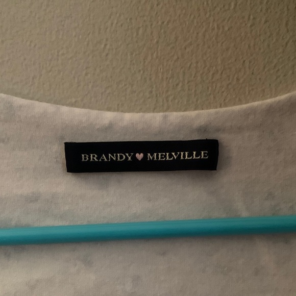 Brandy Melville Flower Crop Top! - Picture 2 of 3